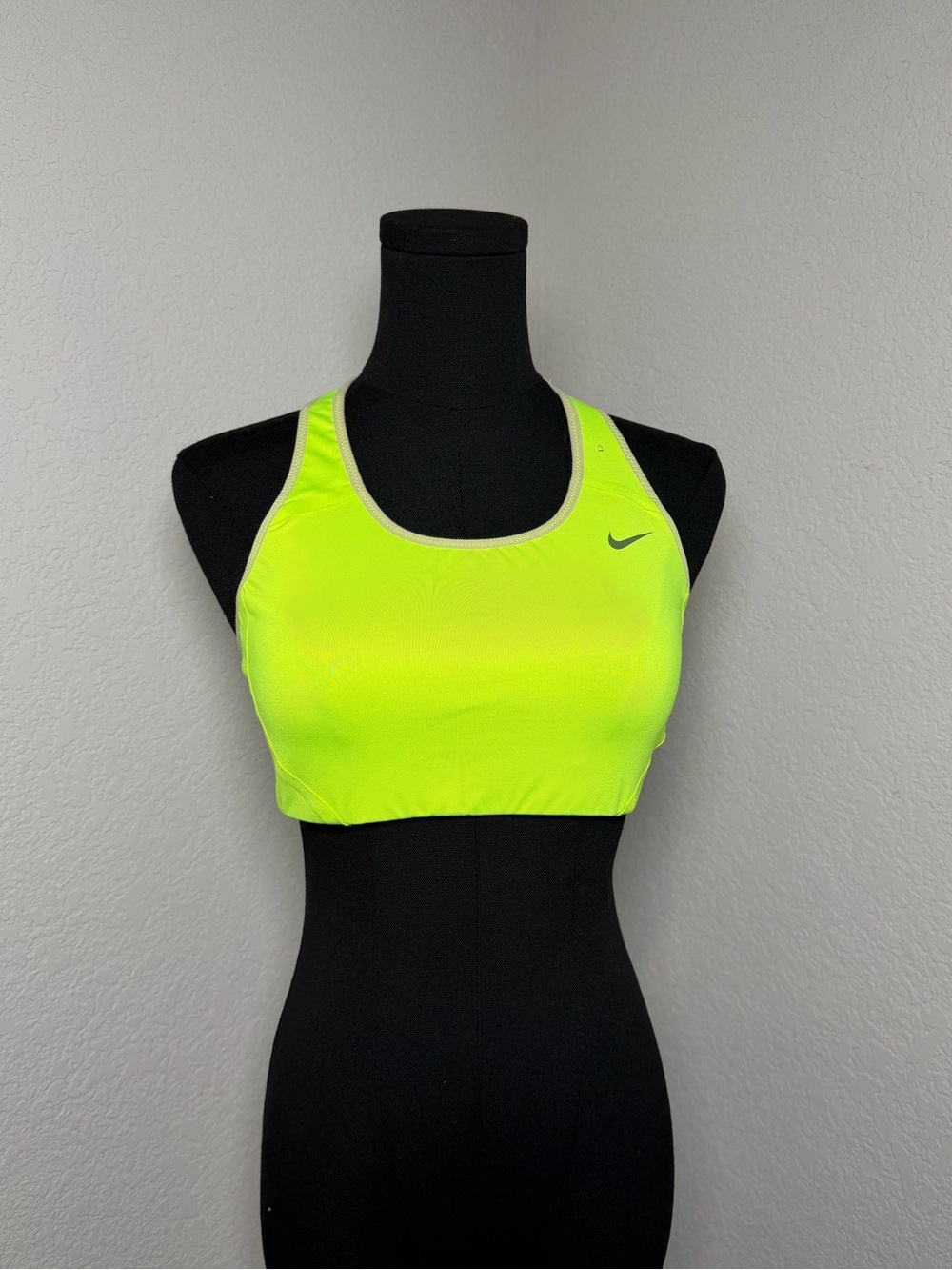 Nike Women's Neon Yellow Sports Bra